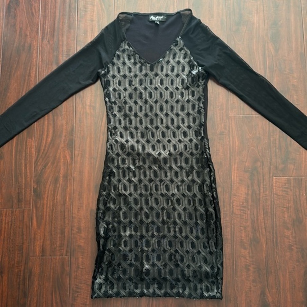 NWOT Sequin Dress | Ellen Schwartz Privé